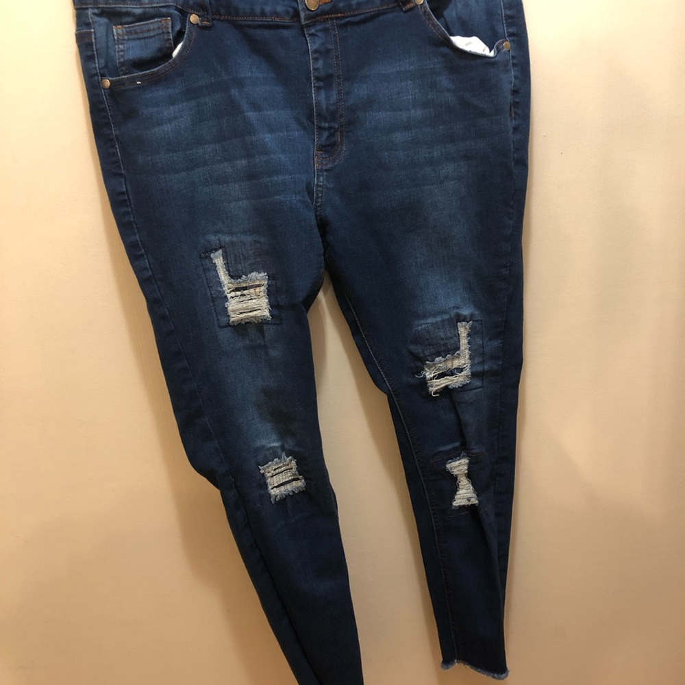 Blue Republic Distressed Blue Women's Jeans